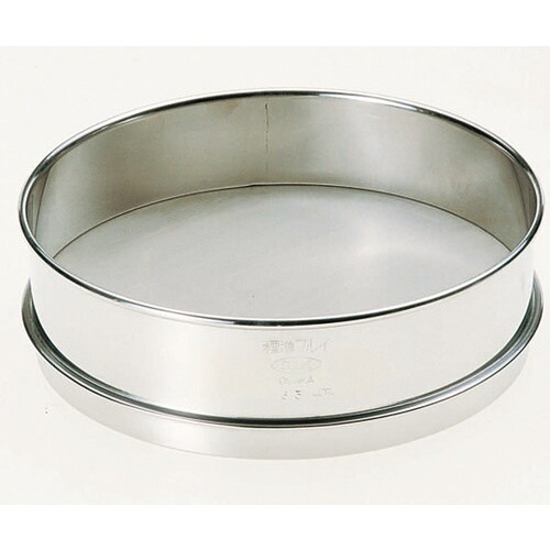 標準ふるい IDφ200mm 125μm 実新型