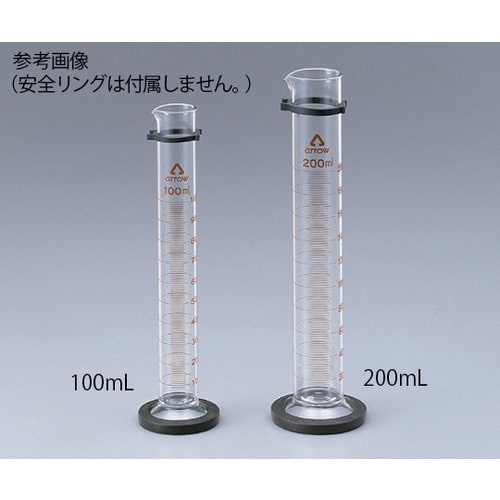 メスシリンダー (硬質ガラス) 1L
