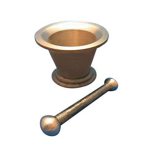鉄製乳鉢 (乳棒付き)
