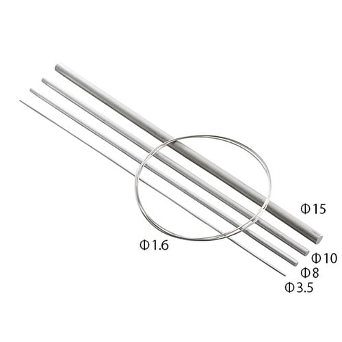 純マグネシウム丸棒(押出材) Φ8×500