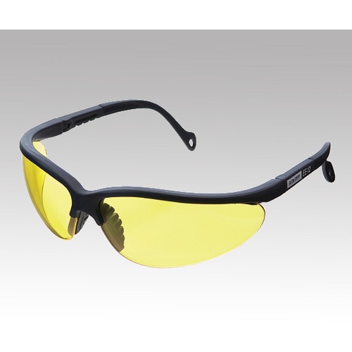 保護メガネ(スペクタル形二眼式) イエロー