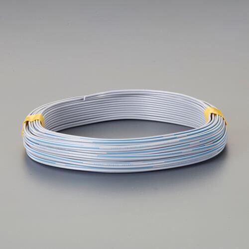 ベルコード (単線灰) 0.8mm/2芯/20m