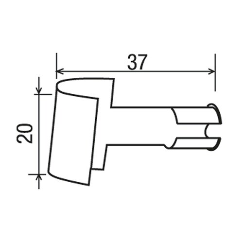 ガス式はんだこて 交換こて先(シュリンク用)
