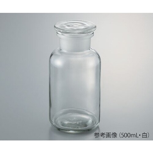 広口試薬瓶 茶 250mL