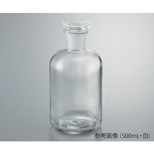 細口試薬瓶 茶 500mL
