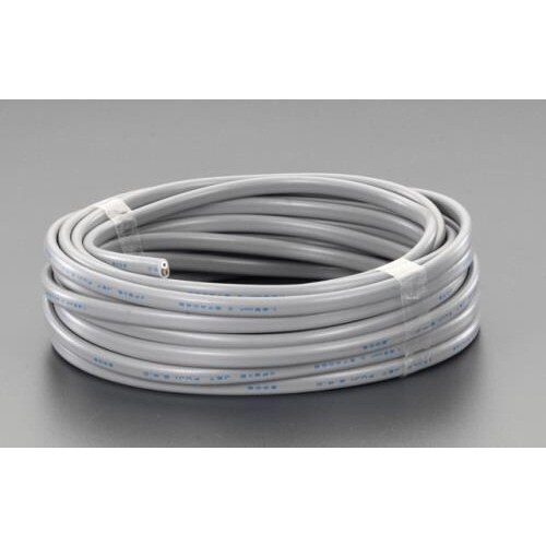 ビニールキャプ 3芯/灰 300V/19A/20m