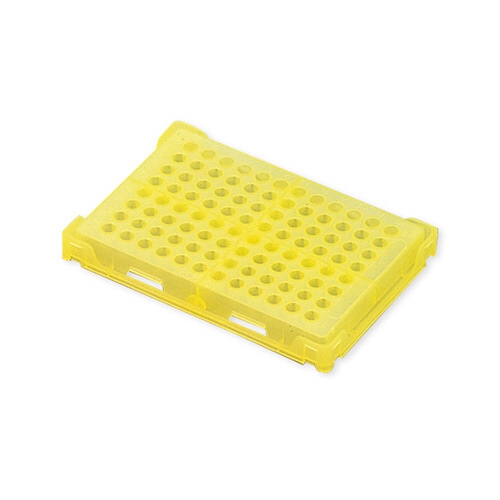 PCRラック T328−96イエロー 20個入