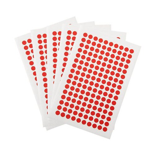 クライオドット 赤 160ドット×5シート入