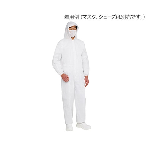 帯電防止フード付きつなぎ服 エレブレイク 3L