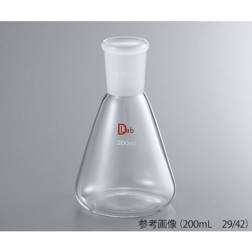 共通摺合三角フラスコ 200mL 24/40
