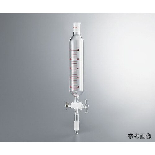 円筒分液ロート (ガラスコック) 125mL