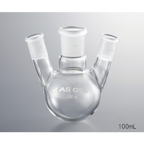 三つ口フラスコ 250 側管摺合 19/38