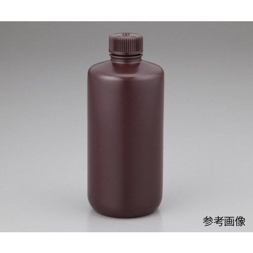細口試薬ボトル 褐色 500mL 12本入り