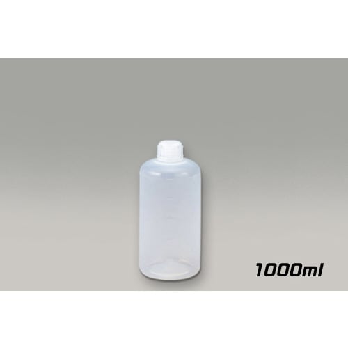 PFAボトル (中栓付き) 細口 1000mL