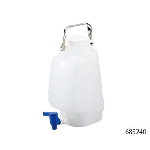 活栓付タテ型タンク (PP製) 20L