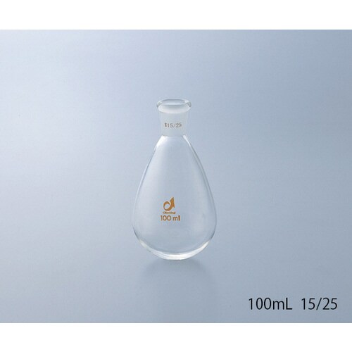 共通摺合茄子型フラスコ 300mL TS19/38