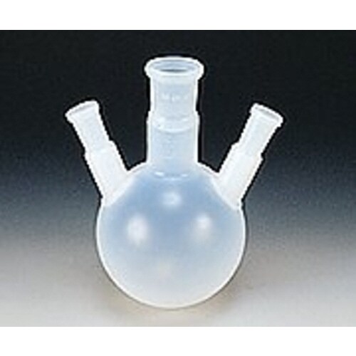 PFA丸底フラスコ 三つ口 500mL