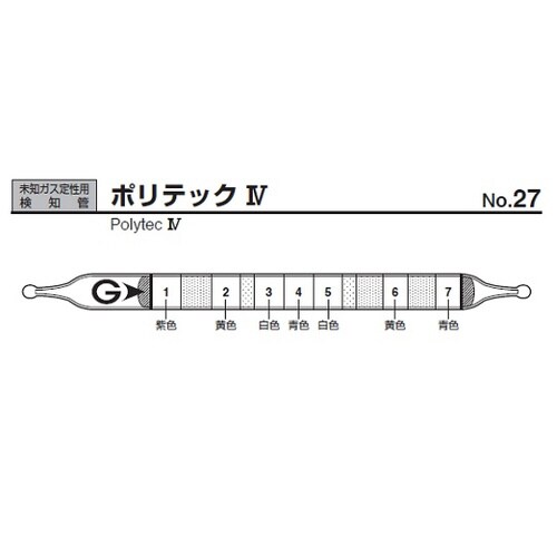 ガス検知管 27