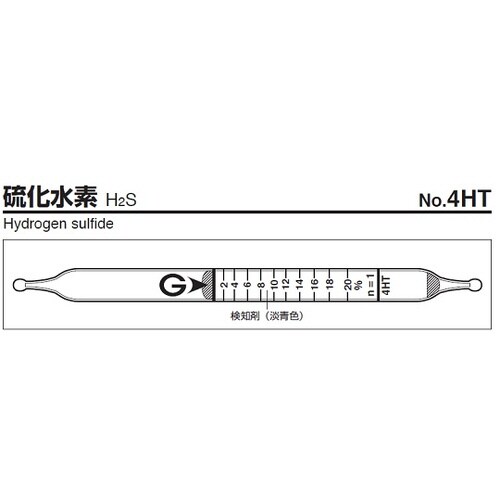 ガス検知管 4HT