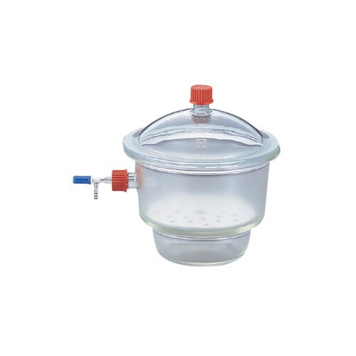 ねじ口デシケーター 横口 φ240mm