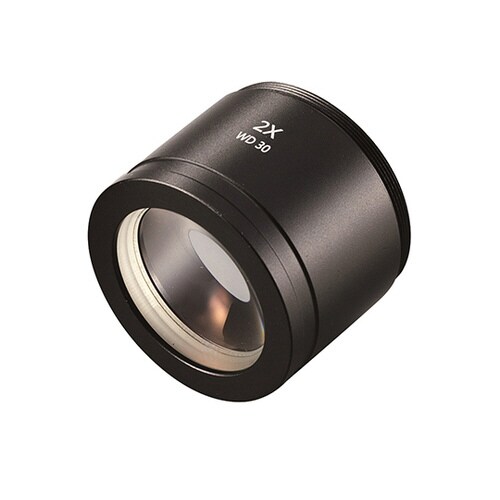 実体顕微鏡用オプションレンズ 2×
