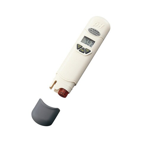 ポケットタイプpH計 温度 (高分解能)