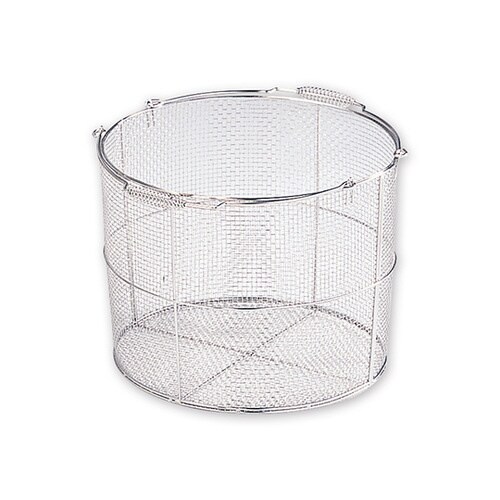ステンレス丸型洗浄カゴ(テーパ付) 特大