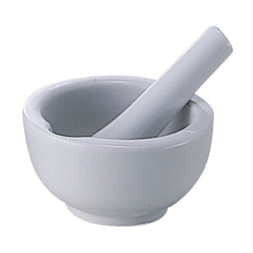 磁製乳鉢 φ180mm 乳棒付き
