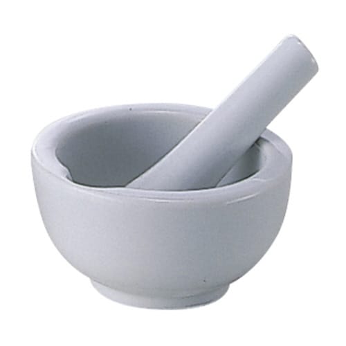 磁製乳鉢 φ150mm 乳棒付き
