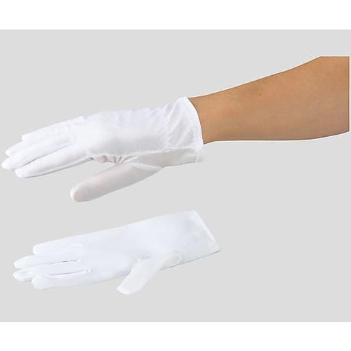 アズピュア 防塵手袋 ポリエステル L 12双入