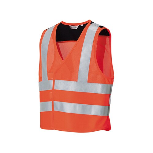 防護服ベスト10620L/XL蛍光橙・赤