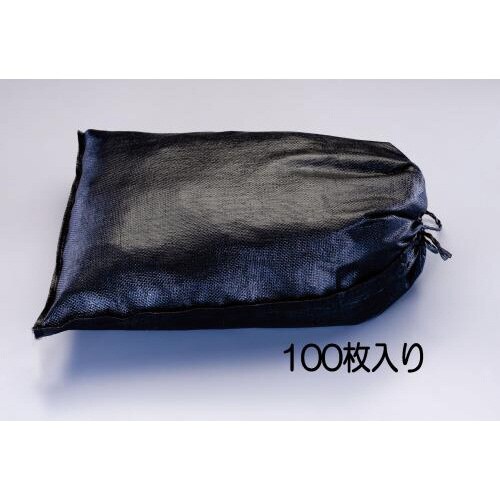450×620mm土のう袋(耐候性・黒/100枚)