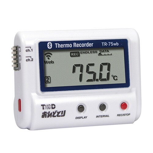 温度記録計 おんどとり(無線LAN)TR−75wb