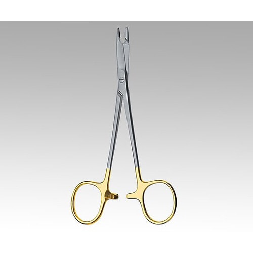 剪刀付き持針器(ヘガール・オルソン) 145mm