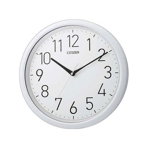 壁掛け時計 スペイシーアクア799 白