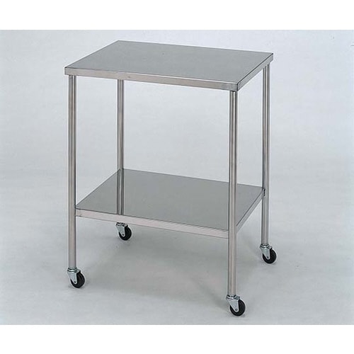 ステンレスワゴン 機械卓子L (枠無) 2段