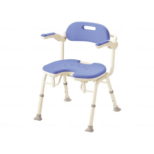 折りたたみシャワーベンチ IU ブルー