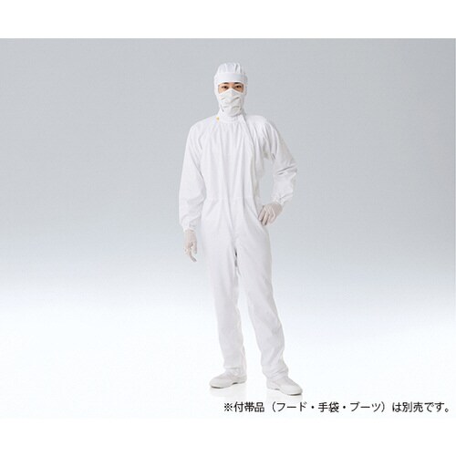 防塵ツナギ服 白FA110C−01 4L