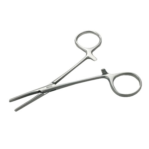 透析用チューブ鉗子 180mmTFEー3