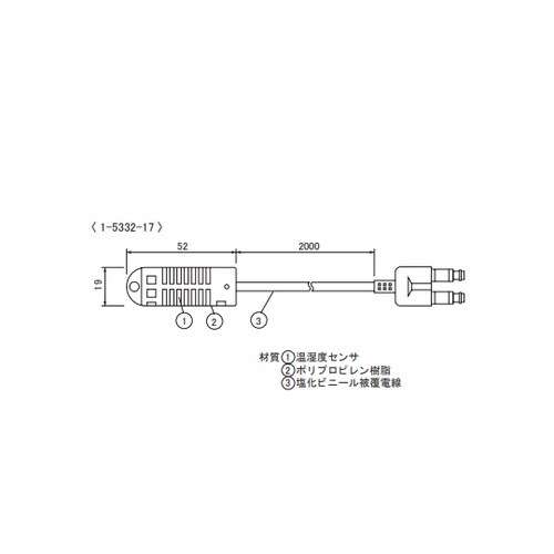 ワイヤレス温湿度記録計 TRー3220