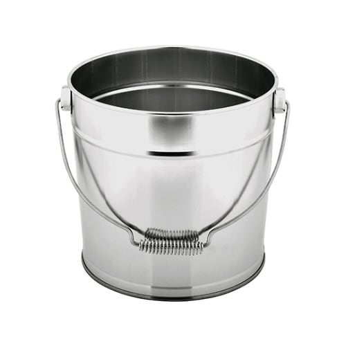 ステンレスバケット 8L ツル取手