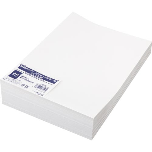 紙製ホルダー クリヤーホルダー型A4窓無 500枚