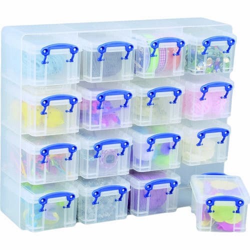 収納ケース オーガナイザー 0.3L クリア