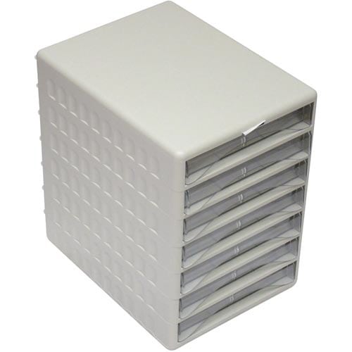 TRUSCOレターケース引き出しA4浅型7個