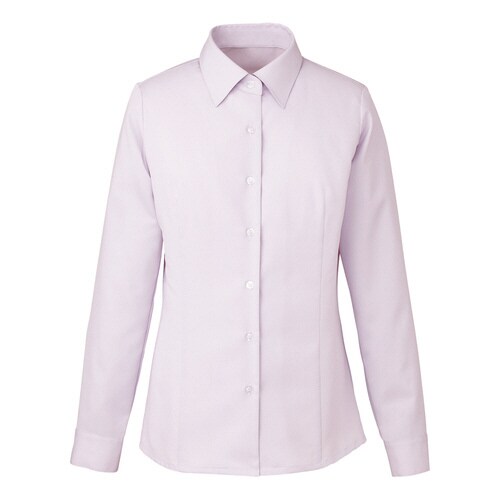 長袖シャツブラウス5号EWB432(ピンク)