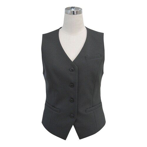 事務服ベスト5U5030(チャコールグレー)