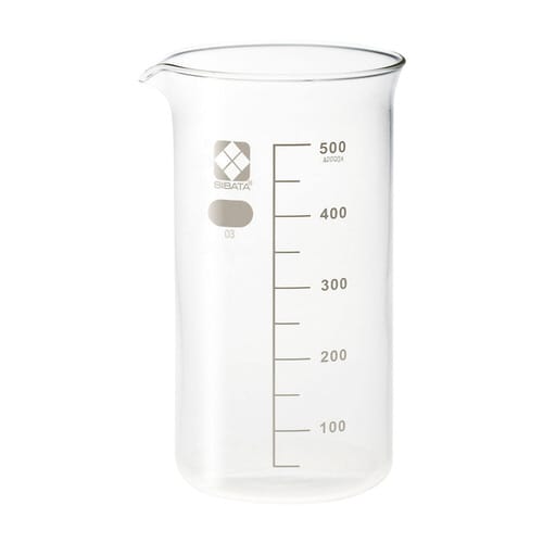 柴田 トールビーカー(目安目盛付) 500ML
