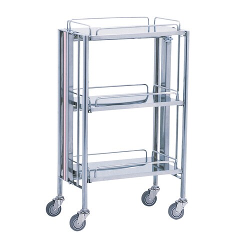 折りたたみ式器械台 YL−FW1P ピンク