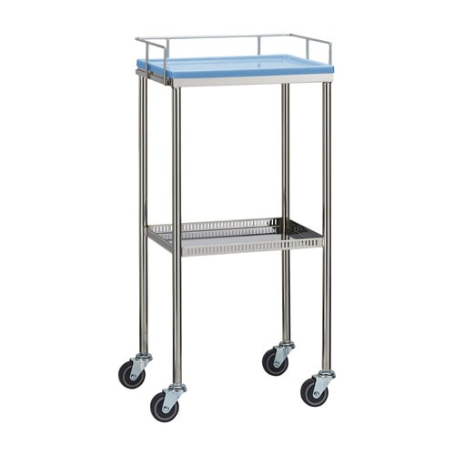 ナースワゴン 2段 YL−NW1B ブルー