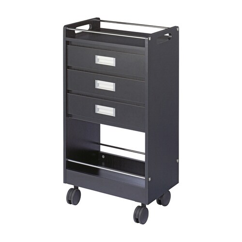 アプリワゴン木製 SN−AP018 黒木目